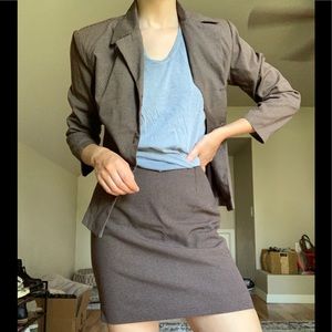 Vintage skirt and jacket set